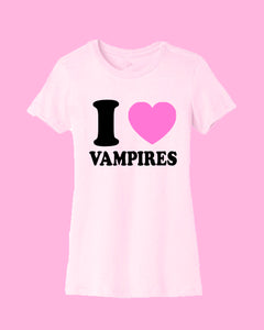 I HEART VAMPIRES | Fitted Tee