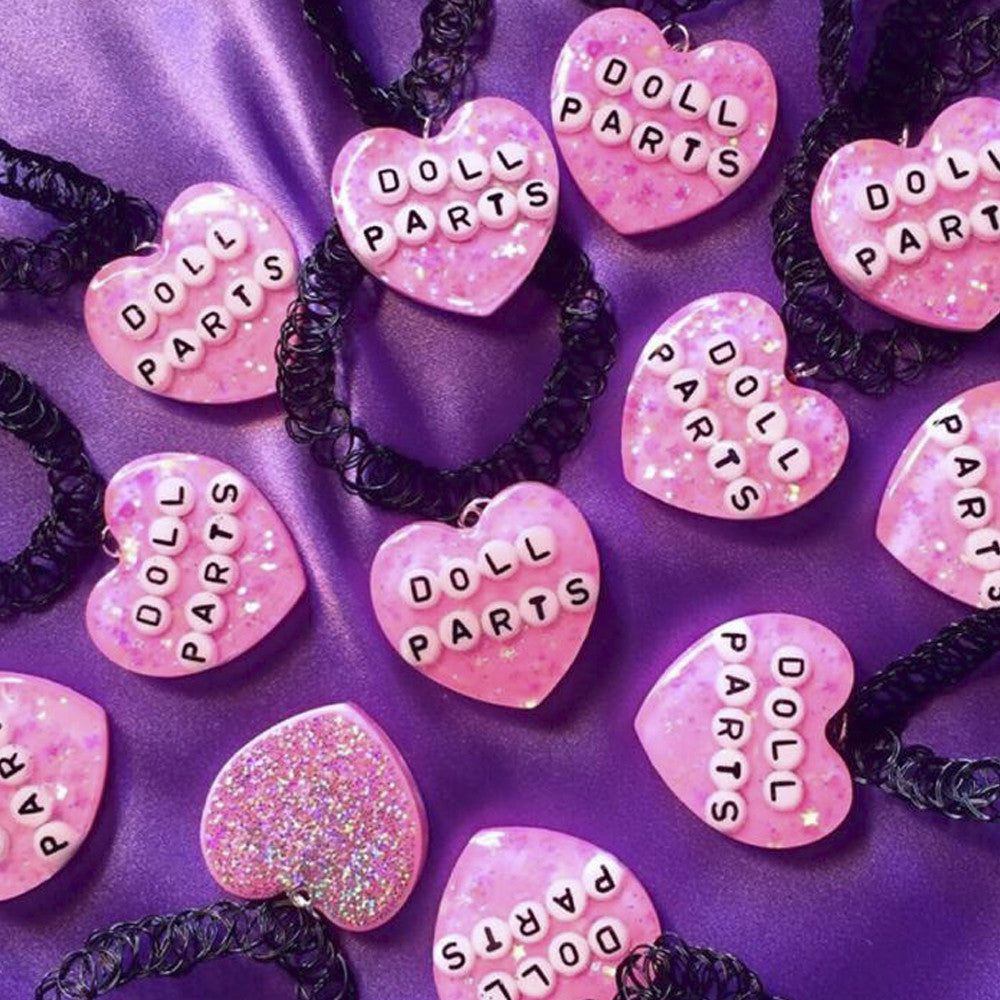 DOLL PARTS CHOKER nikkilipstick