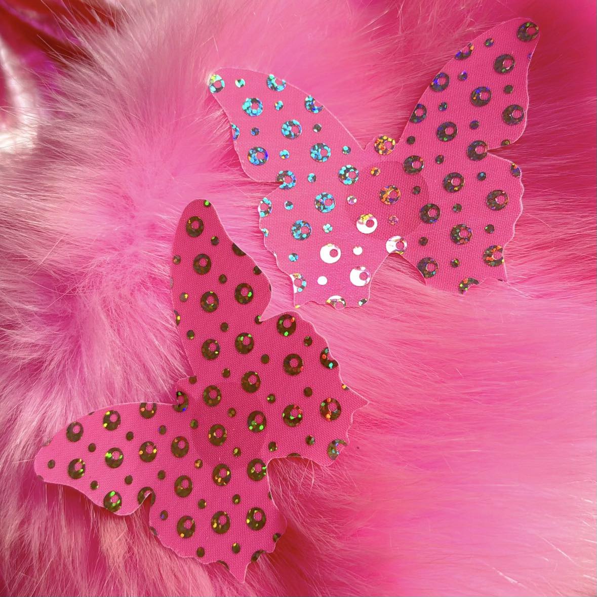 PINK BUTTERFLY PASTIES
