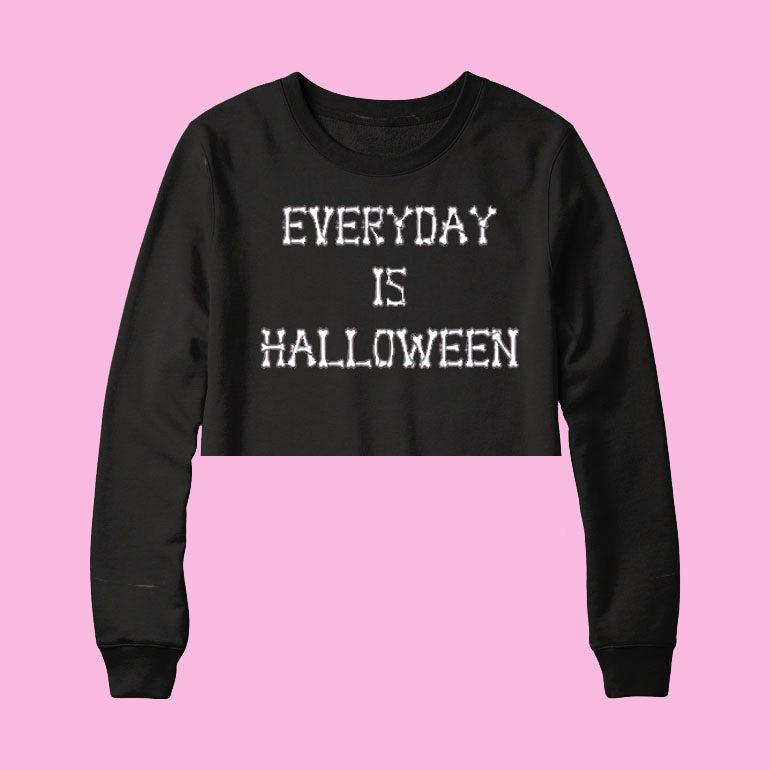 EVERYDAY IS HALLOWEEN | Cropped Long Sleeve