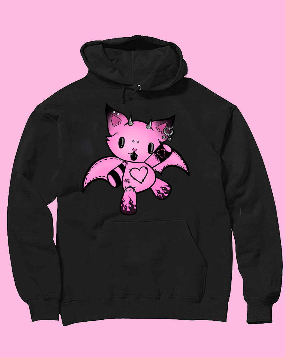 PINK BAT DEDGRL | HOODIE