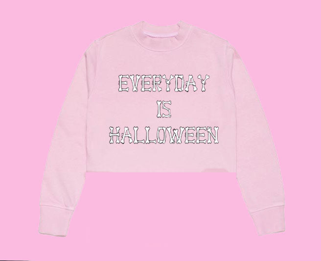 EVERYDAY IS HALLOWEEN | CROPPED LONG SLEEVE