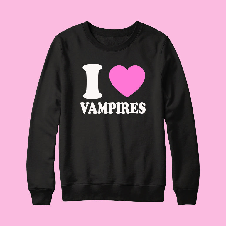 I HEART VAMPIRES | SWEATSHIRT
