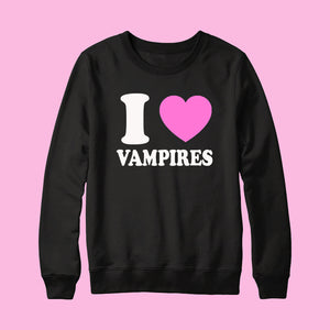 I HEART VAMPIRES | SWEATSHIRT