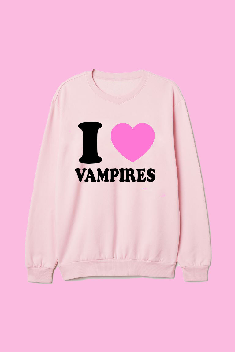 I HEART VAMPIRES | SWEATSHIRT