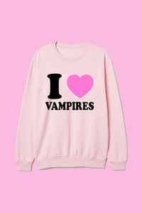 I HEART VAMPIRES | SWEATSHIRT