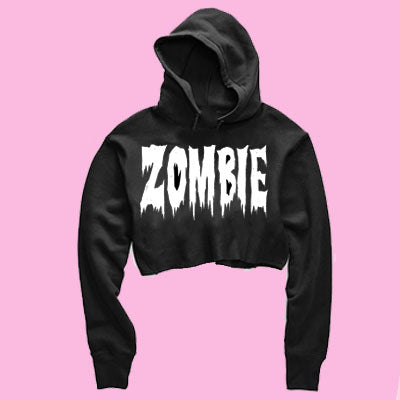 Zombie | Crop Hoodie