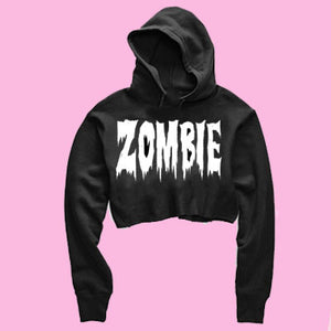 Zombie | Crop Hoodie
