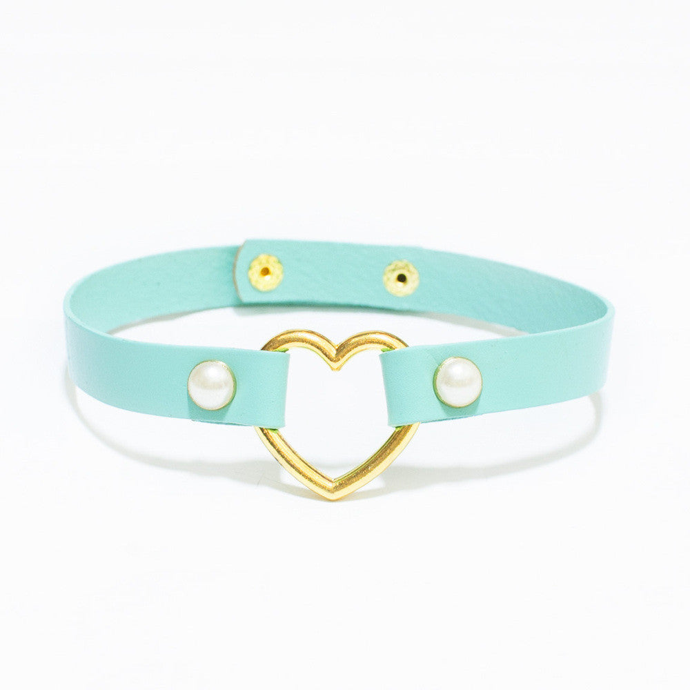 MERMAID HEART BONDAGE CHOKER