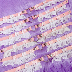 BABY DOLL BONDAGE CHOKERS