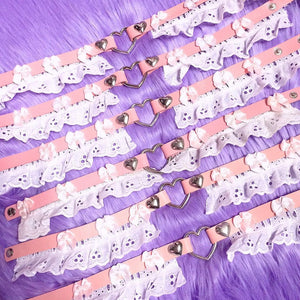 BABY DOLL BONDAGE CHOKERS
