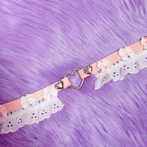 BABY DOLL BONDAGE CHOKERS