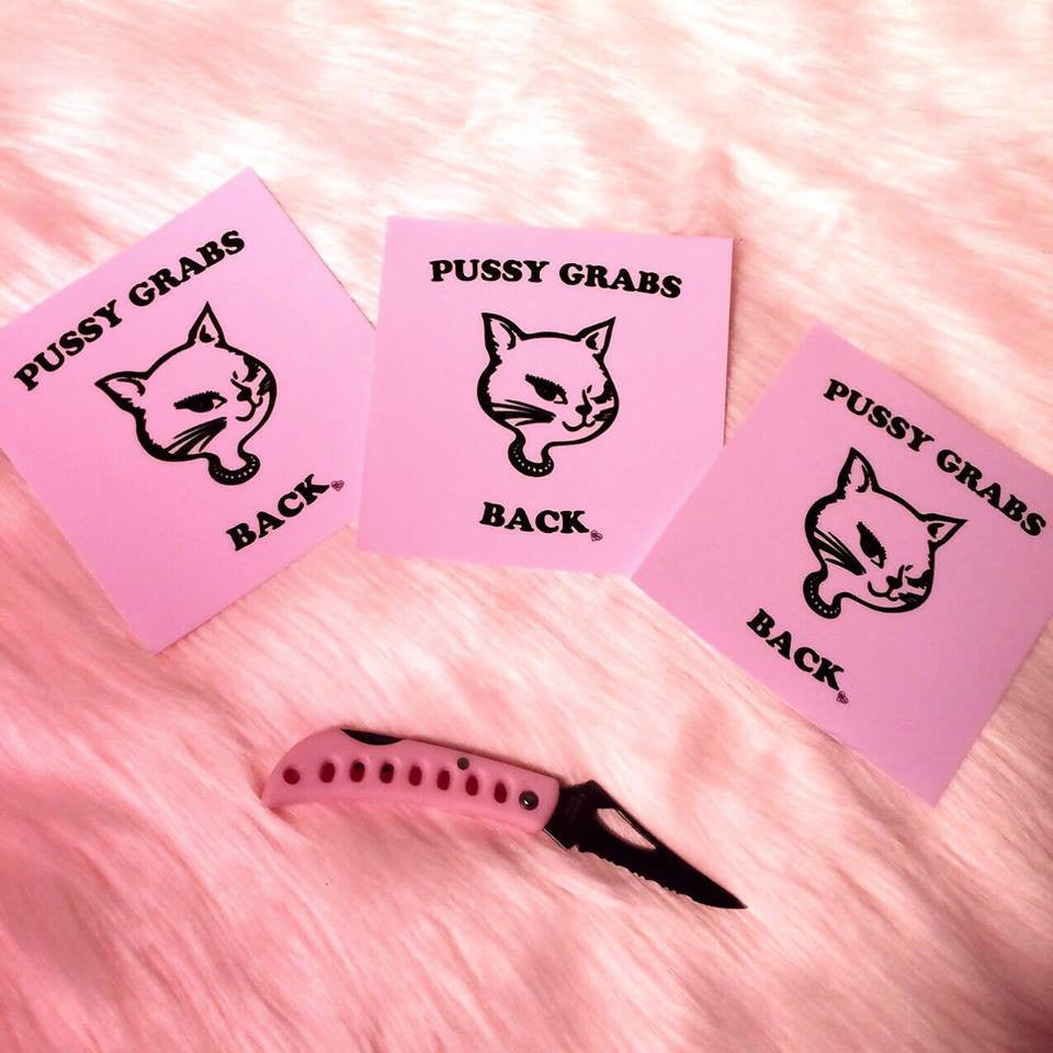 PUSSY GRABS BACK STICKER PACK