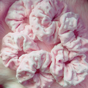 JUMBO MINKY SCRUNCHIES
