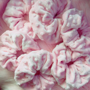 JUMBO MINKY SCRUNCHIES