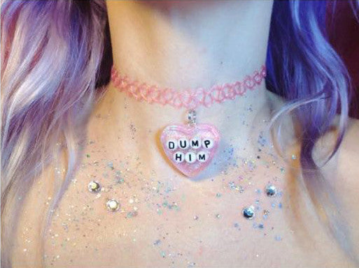 DUMP HIM CHOKER
