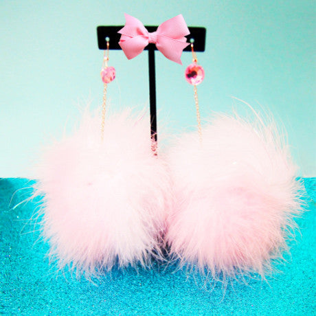 PURRFECT FLUFFY EARRINGS