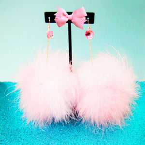 PURRFECT FLUFFY EARRINGS