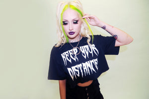 KEEP YOUR DISTANCE CROP TOP