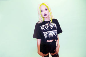KEEP YOUR DISTANCE CROP TOP