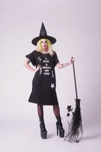I PUT A SPELL ON YOU TEE DRESS