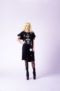 I PUT A SPELL ON YOU TEE DRESS