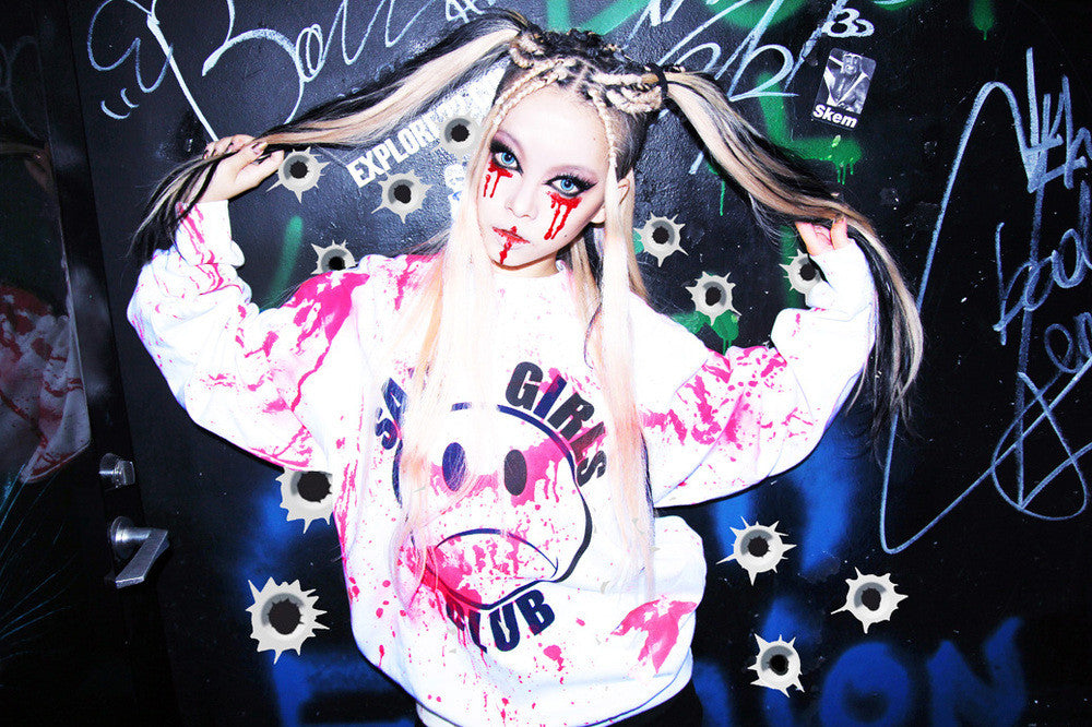BLOODY SAD GIRLS CLUB SWEATSHIRT