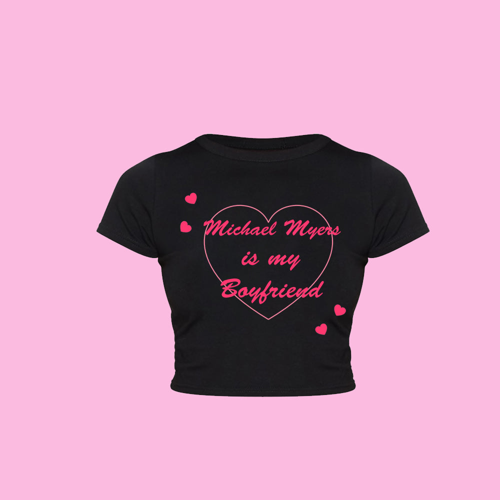 MICHAEL MYERS IS MY BF | CROP TOP