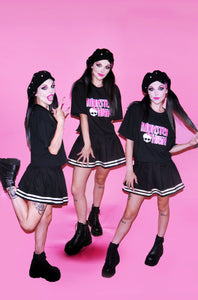 M0NSTER NIGHT DOLL CROP TOP