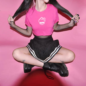 M0NSTER HIGH PINK CROP