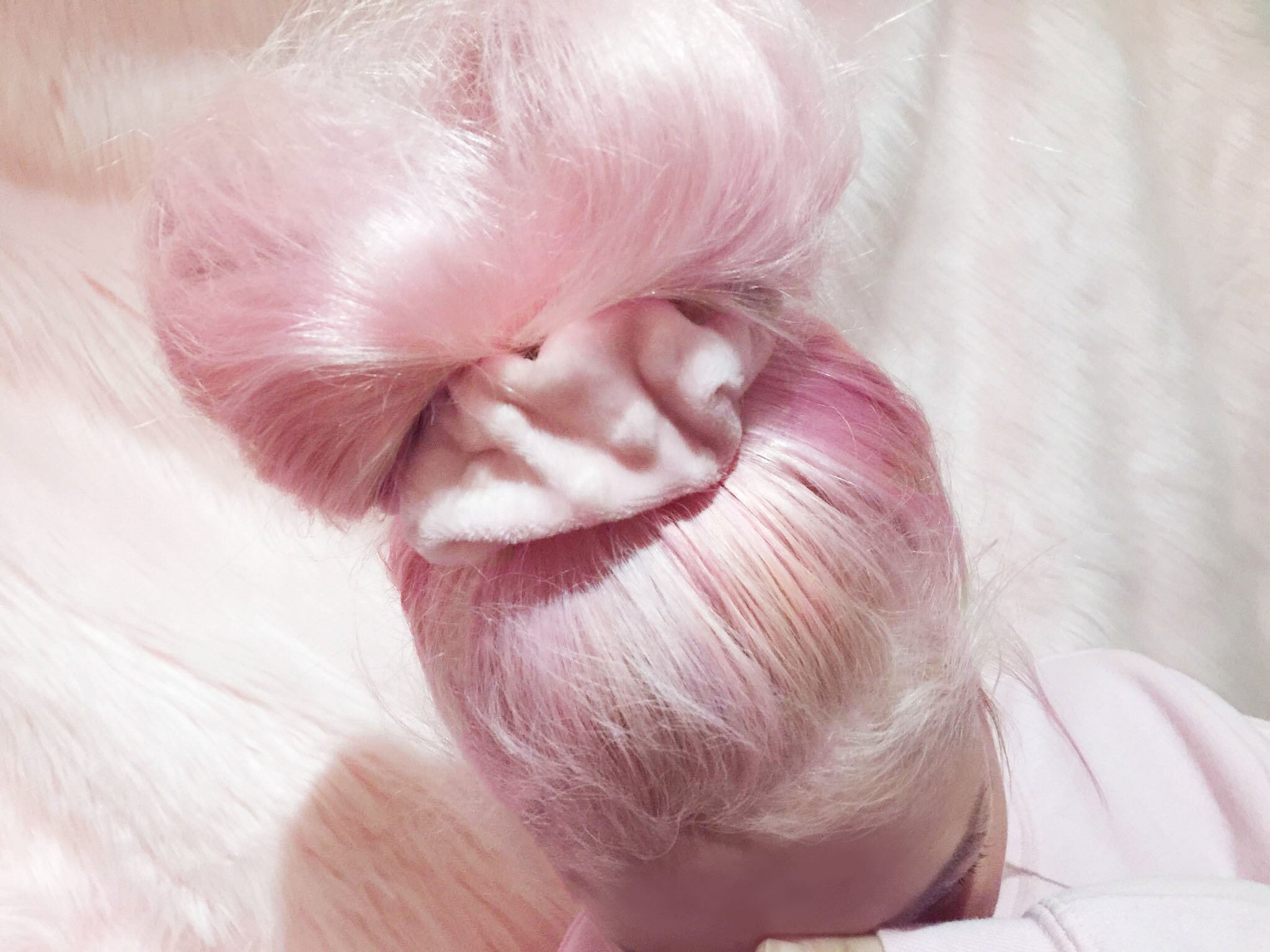 JUMBO MINKY SCRUNCHIES