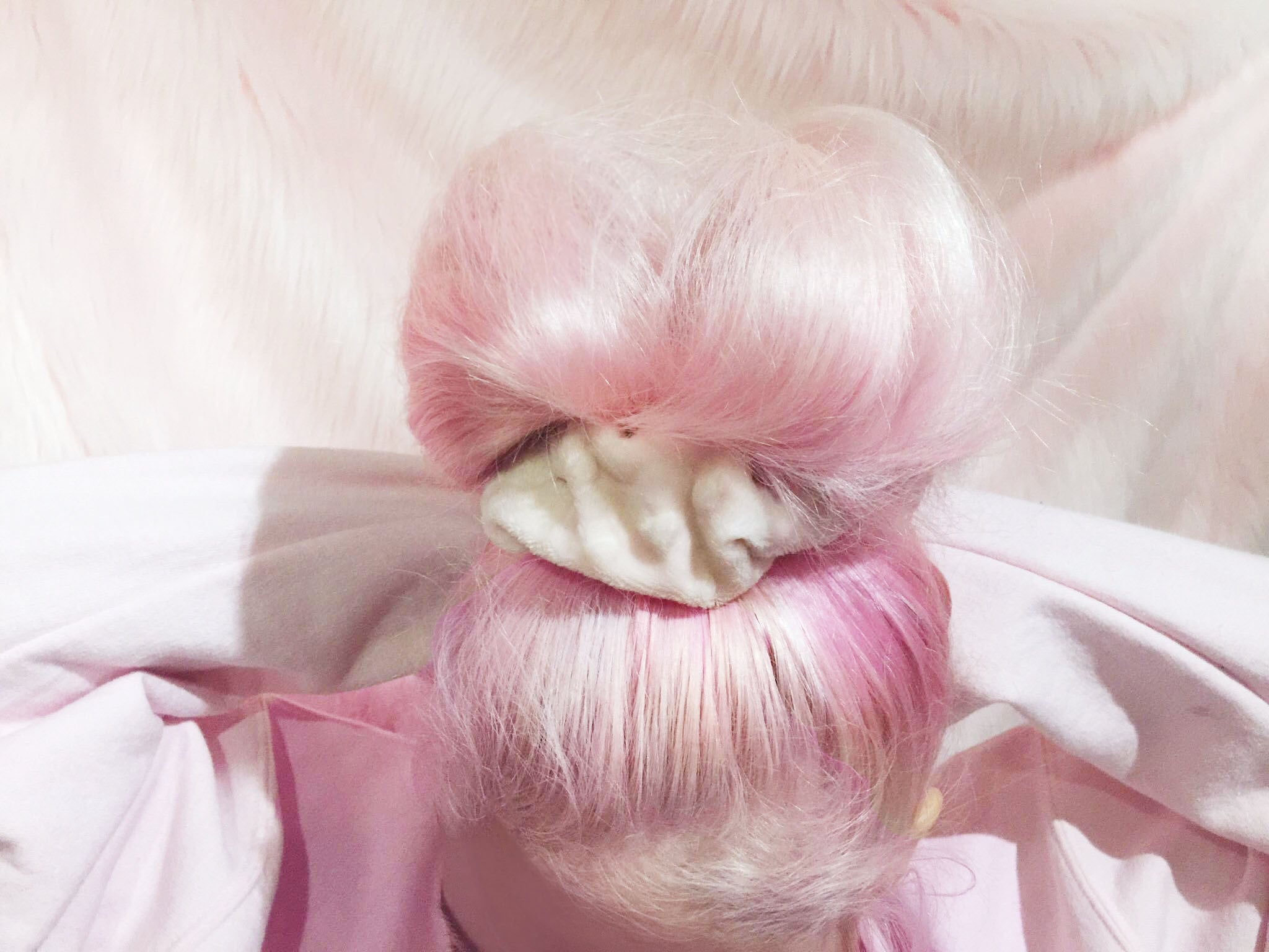 JUMBO MINKY SCRUNCHIES