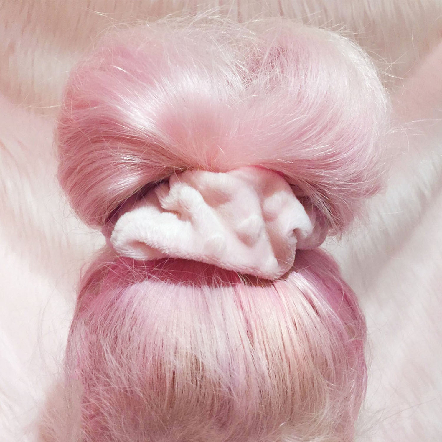 JUMBO MINKY SCRUNCHIES