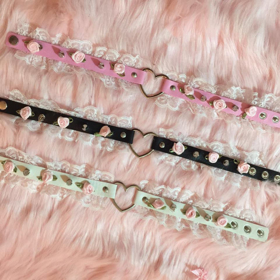 ROSE NYMPH CHOKERS