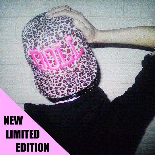 PLUSH LEOPARD DOLLCULT SNAPBACK