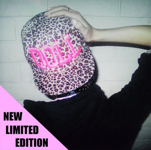 PLUSH LEOPARD DOLLCULT SNAPBACK
