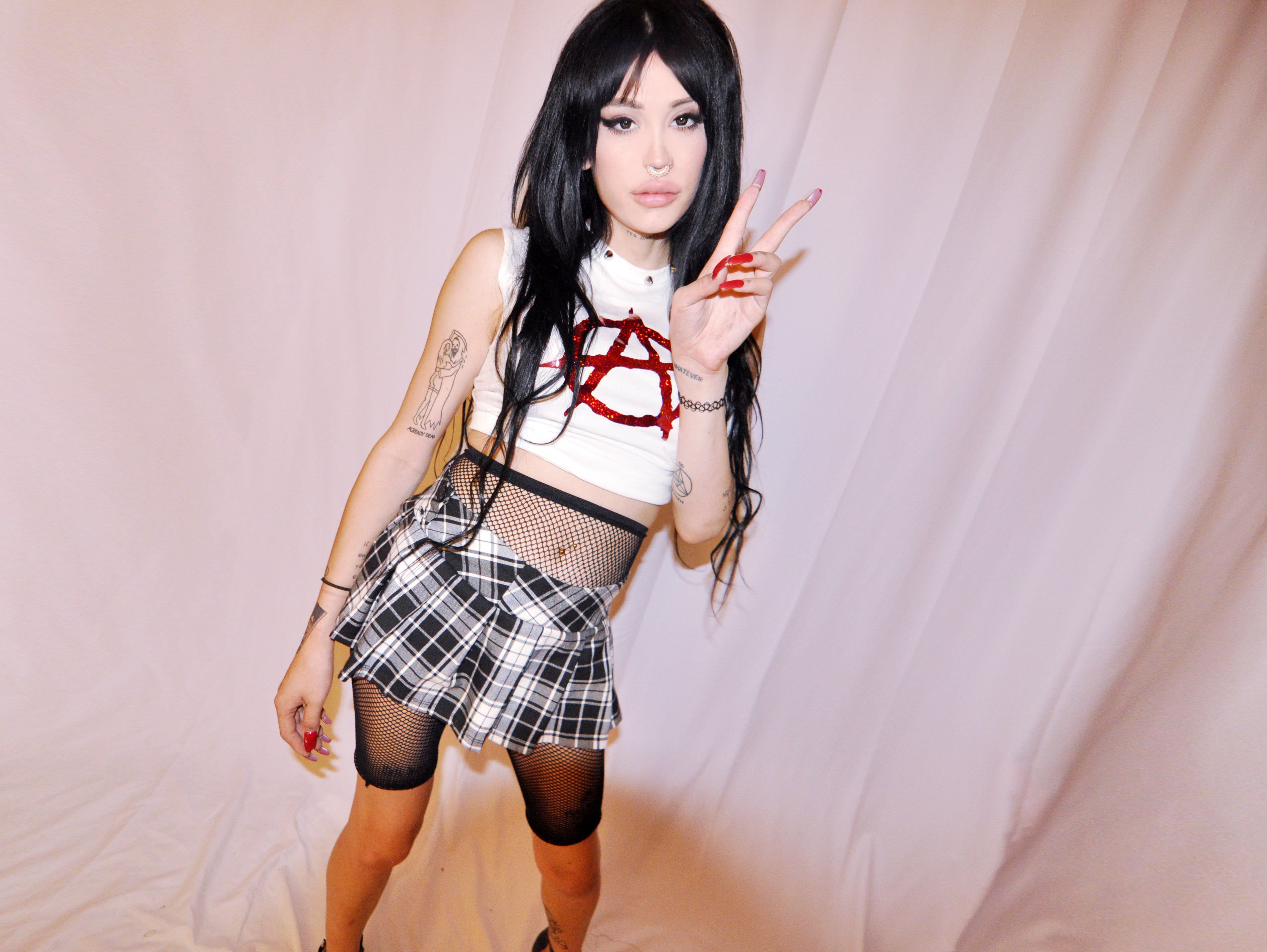 ANARCHY GLITTER HOLO TOP