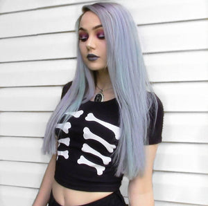 SHOW YOUR BONES CROP TOP