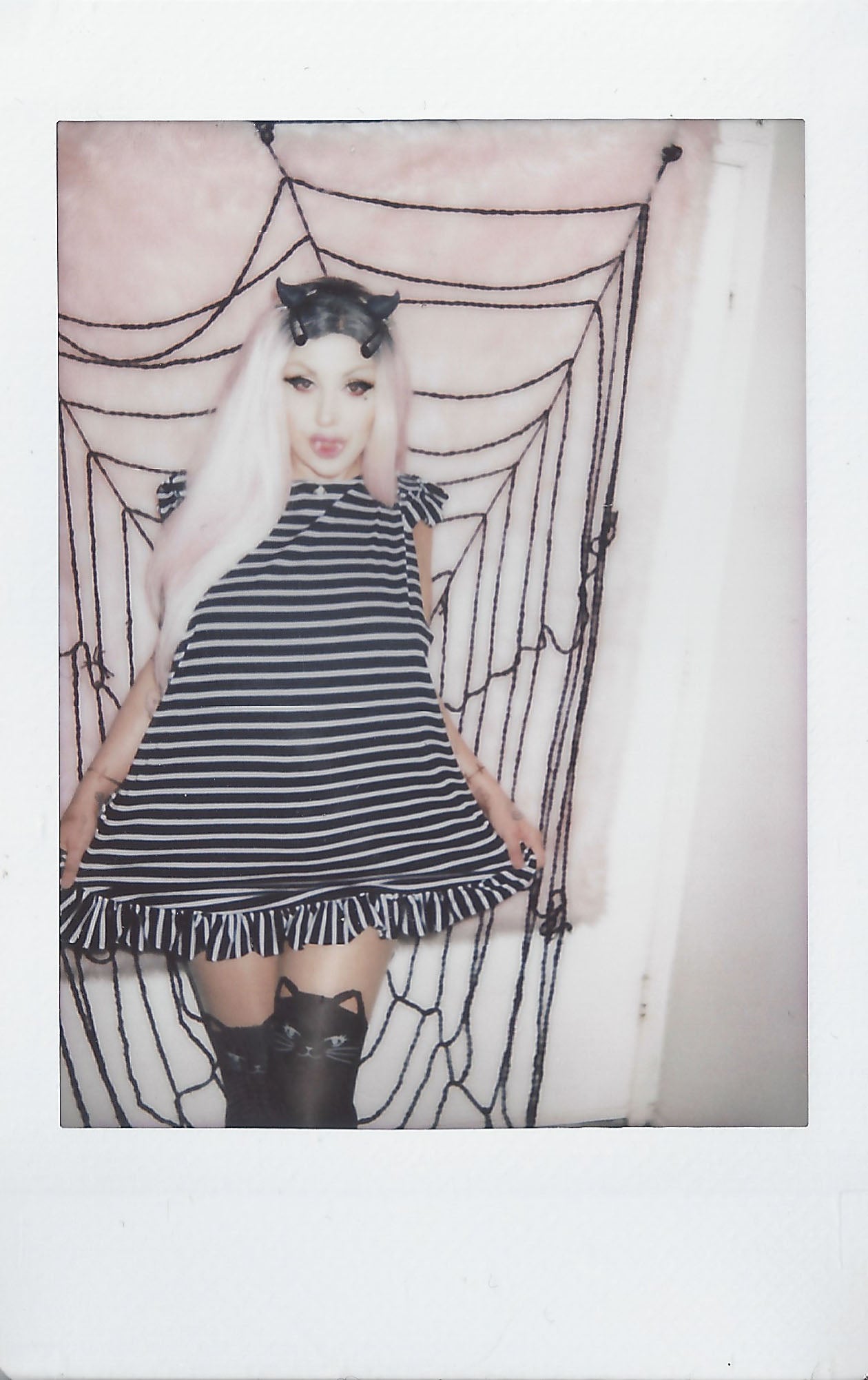 BEETLEJUICE BABYDOLL DRESS