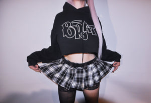 BRAT CROP | HOODIE