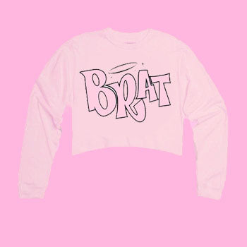 BRAT | Cropped Long Sleeve