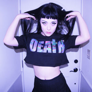 DEATH HOLOGRAM TEE