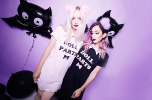 DOLL PARTS T-SHIRT DRESS