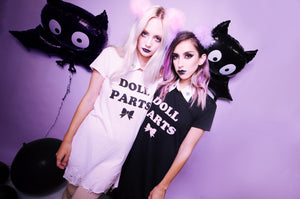 DOLL PARTS T-SHIRT DRESS