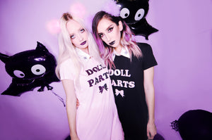 DOLL PARTS T-SHIRT DRESS