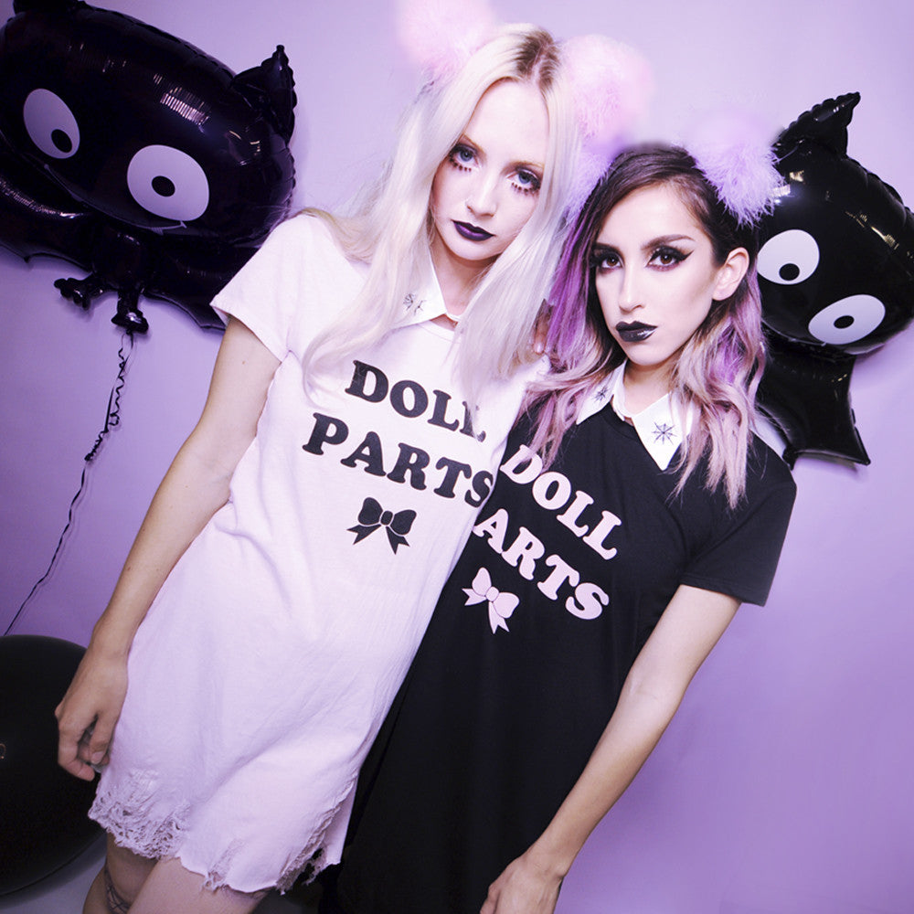 DOLL PARTS T-SHIRT DRESS