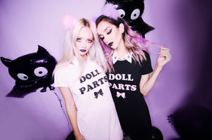 DOLL PARTS T-SHIRT DRESS