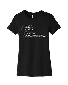 Miss Halloween | Fitted Tee