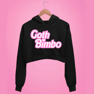 GOTH BIMBO | Crop Hoodie