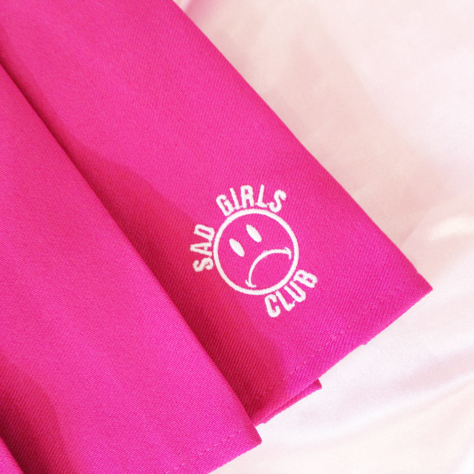 SAD GIRLS CLUB TENNIS SKIRT